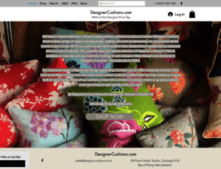 designer-cushions.com screenshot