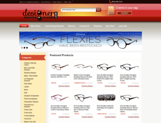 designer-reading-glasses.com screenshot