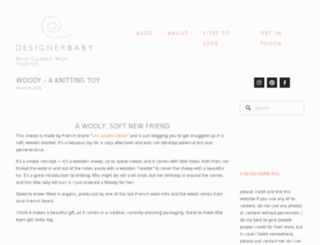 designerbaby.squarespace.com screenshot