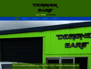 designerbars.co.nz screenshot