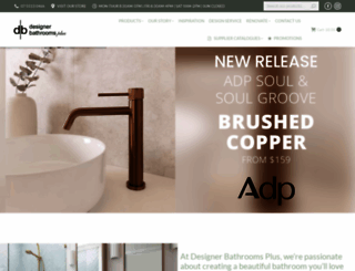 designerbathrooms.com.au screenshot