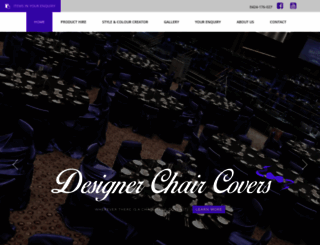 designerchaircovers.com.au screenshot