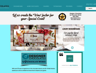 designerchocolates.com.au screenshot