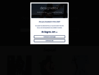 designerex.com.au screenshot