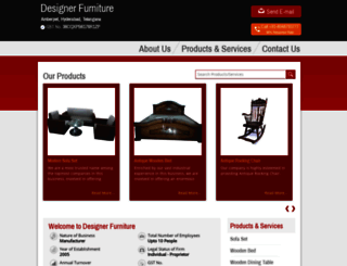 designerfurnitures.co.in screenshot