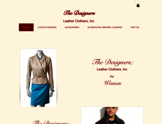 designerleatherclothes.com screenshot