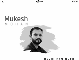 designermukesh.com screenshot
