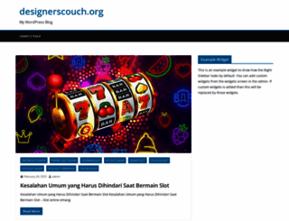 designerscouch.org screenshot