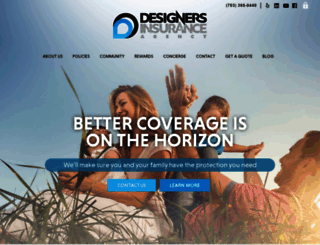 designersinsuranceagency.com screenshot