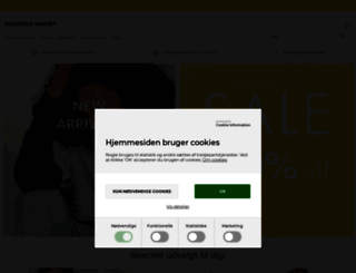 designersmarket.dk screenshot