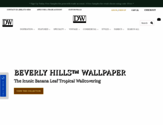 designerwallcoverings.com screenshot