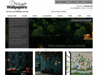 designerwallpapers.co.uk screenshot