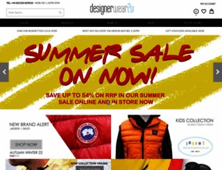 designerwear2u.co.uk screenshot