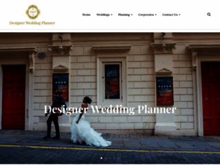 designerweddingplanner.com screenshot