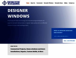 designerwindows.net.au screenshot