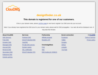 designfinder.co.uk screenshot