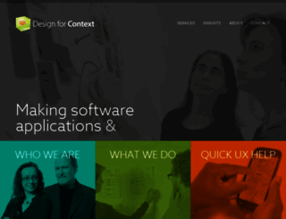 designforcontext.com screenshot