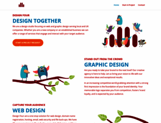 designfour.co.uk screenshot