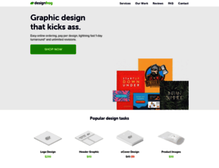 designfrog.com screenshot