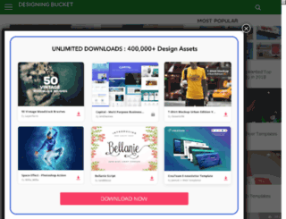 designingbucket.com screenshot