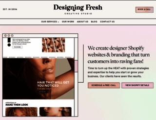 designingfresh.com screenshot