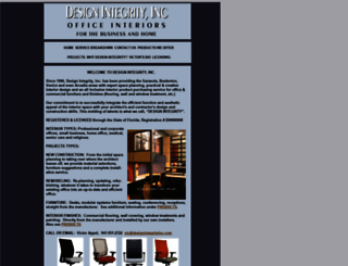 designintegrityinc.com screenshot