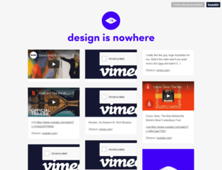 designisnowhere.com screenshot