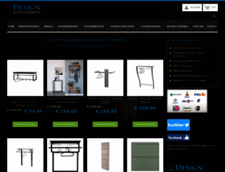 designkapstokken.nl screenshot