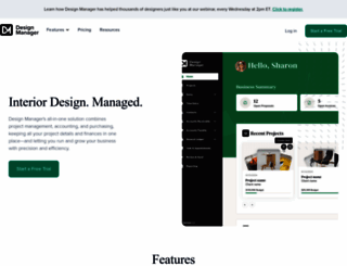 designmanager.com screenshot