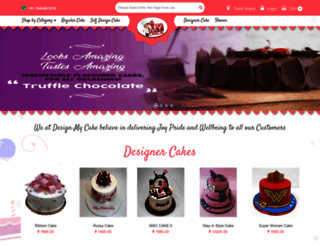 designmycake.in screenshot