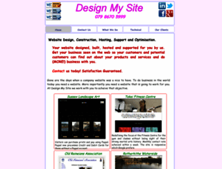 designmysite.org.uk screenshot