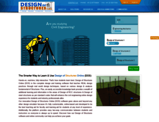 designofstructuresonline.com screenshot