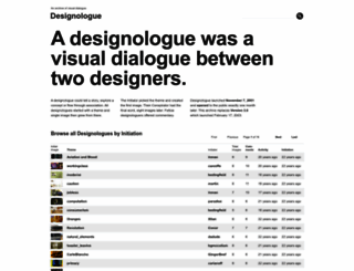 designologue.com screenshot