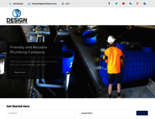 designplumbing.com.au screenshot