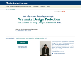 designprotection.com screenshot