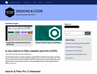 designsandcode.com screenshot