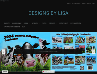 designsbylisa.com screenshot