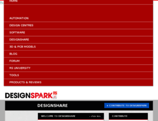 designshare.designspark.com screenshot