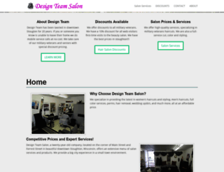 designteamsalon.com screenshot
