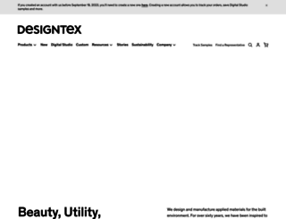 designtex.com screenshot