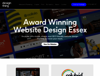 designthing.co.uk screenshot