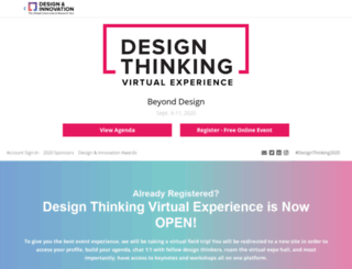 designthinkingusa.iqpc.com screenshot