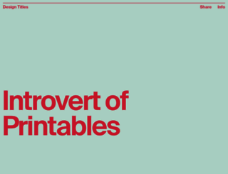 designtitles.com screenshot