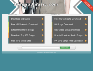 desimp3music.com screenshot