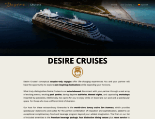 desire-cruises.com screenshot