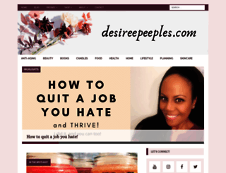 desireepeeples.com screenshot