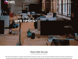 desirewebservices.com screenshot