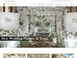 desireweddingevent.com screenshot