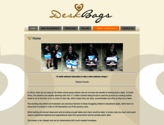 deskbags.co.za screenshot