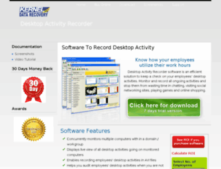 desktopactivityrecorder.com screenshot